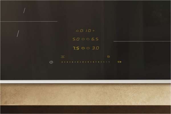 Miele KM 8462 FR Herdunabhängiges Induktionskochfeld GOLD 626 mm | Einzelkochzonen und PowerFlex Kochbereich
